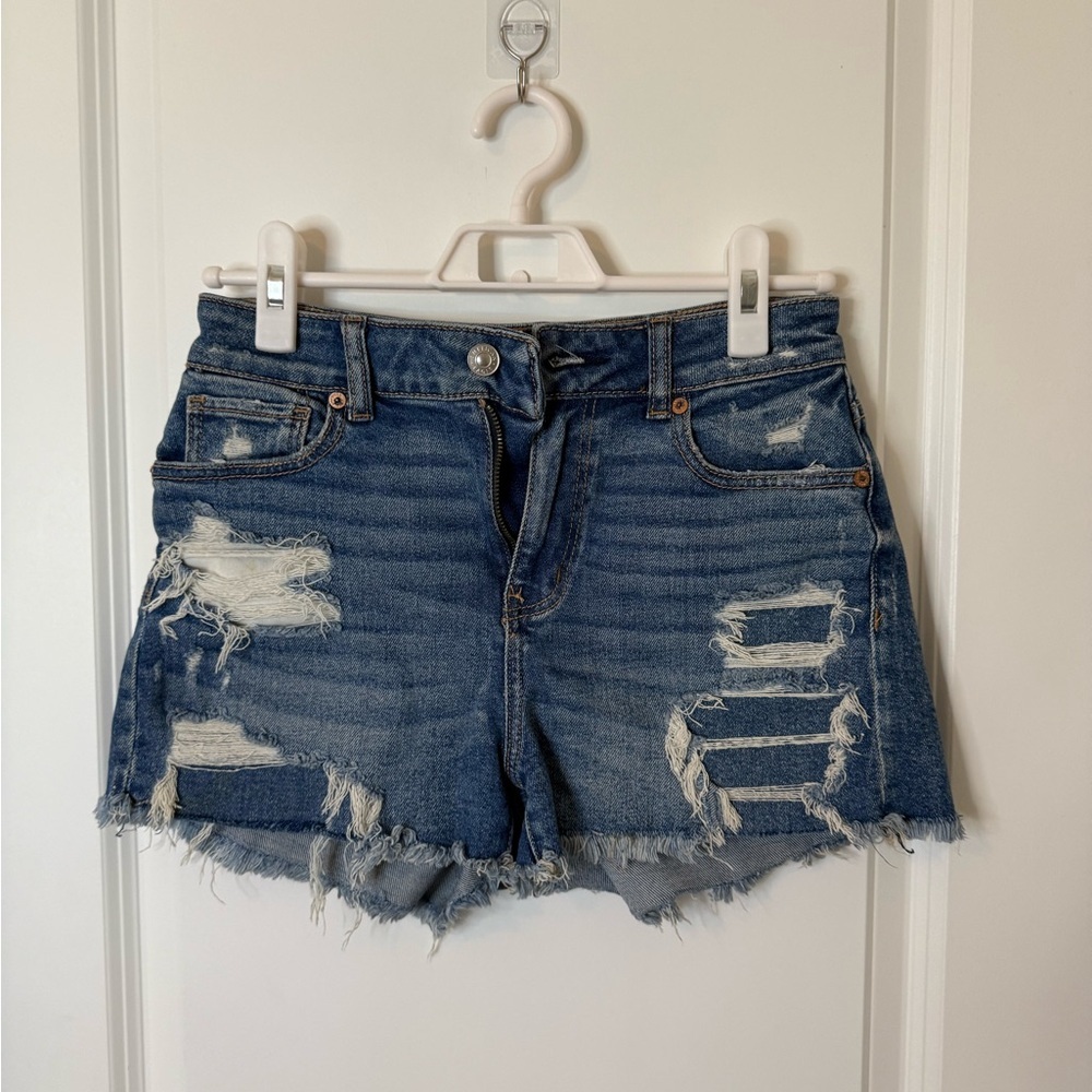 American Eagle Distressed Denim Shorts
